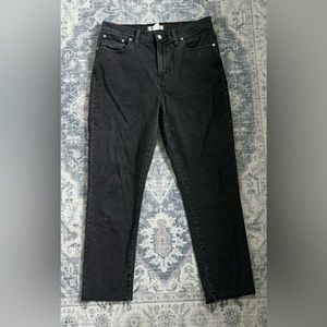 Madewell High-Rise Slim Crop Boyjean